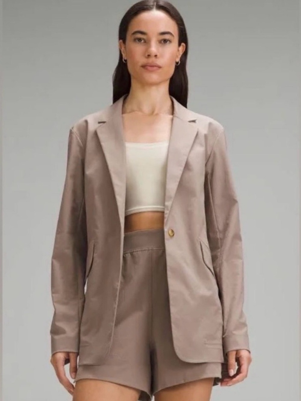 Lululemon Relaxed Fit Twill Blazer M